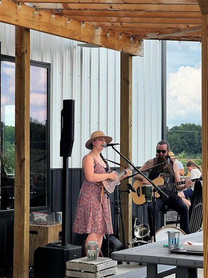 Every Friday night on the patio; sometimes other nights, too