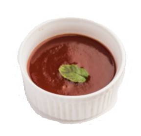 Tamarind chutney sauce, available to order